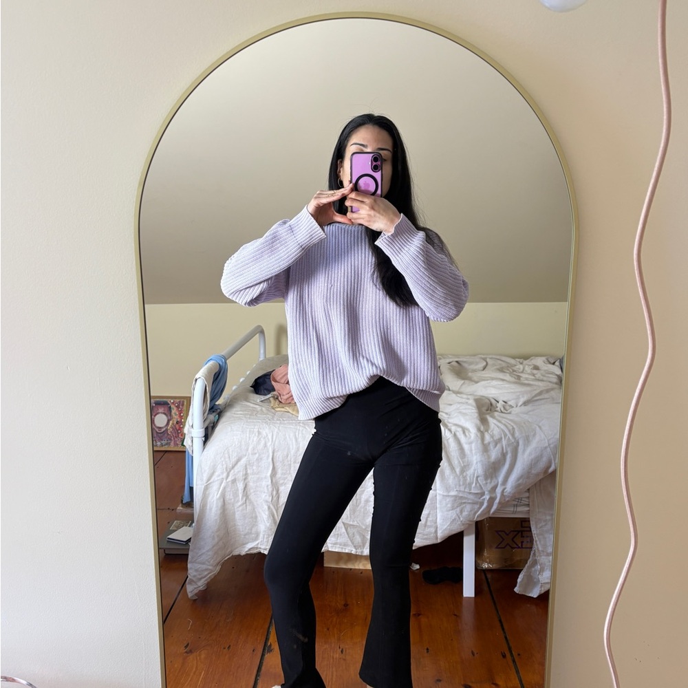 Los Angeles Apparel Black Flare Pants
